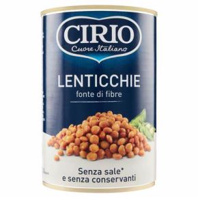 CIRIO LENTICCHIE LATTINA GR.400 PZ.12