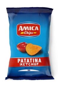 AMICA CHIPS KETCHUP GR.100 PZ.20